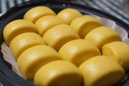 自发面做南瓜馒头