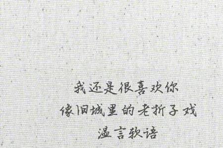 一生只爱一个人前一句是什么
