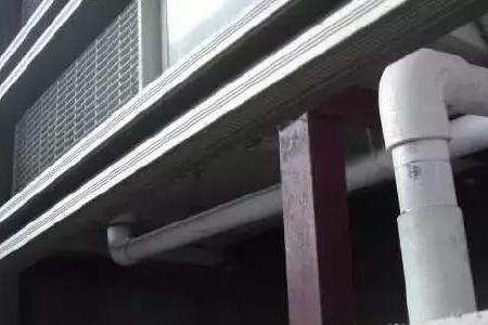 空调内机滴水吹排水管可以吗