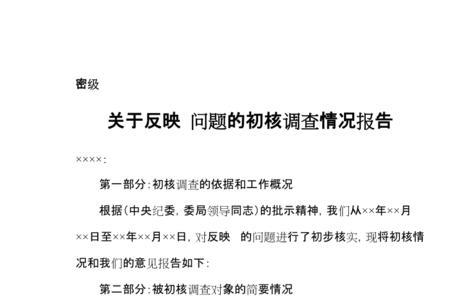 说明情况的报告怎么写模板