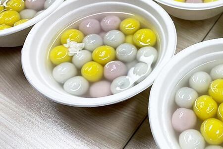 小汤圆为什么有半边煮不熟