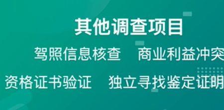 公司背景调查怎么查