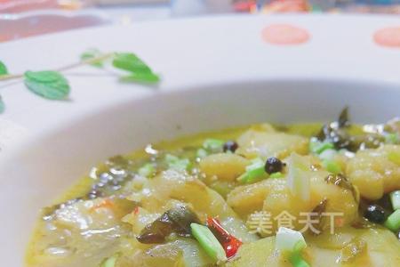 龙利鱼酸菜怎么不碎