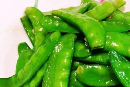 清炒荷兰豆的做法