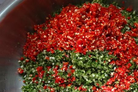 腌韭菜辣椒黄豆的做法大全
