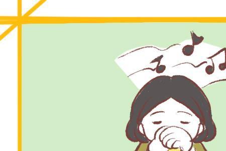 妈妈唱歌的样子简笔画