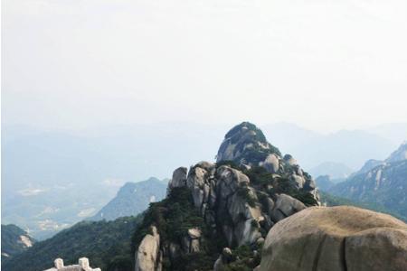 黄山比天柱山高多少米