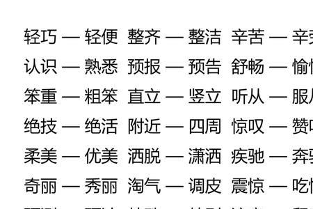 了解不多 近义词