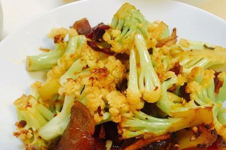 清炒花菜家常做法