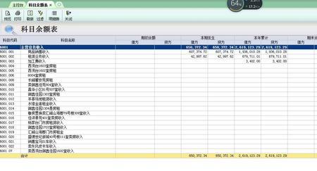 余额表明细怎么查