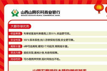 张家口银行大额存单安全吗