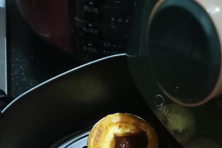 空气炸锅烤蛋挞选哪个功能