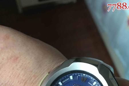卡西欧光动能表没电了