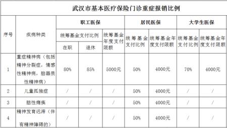 武钢职工医保报销比例