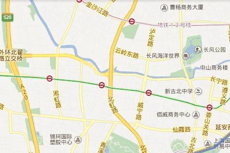 外牌可以进上海中环地面道路吗