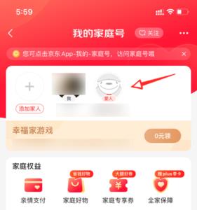 京东家庭用户是什么