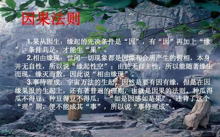 因果果实是什么