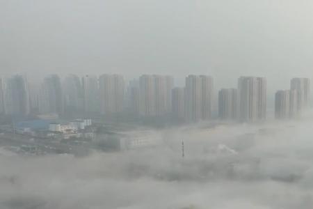 烟雾笼罩的意思