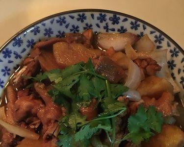 东北炖兔肉的正宗做法