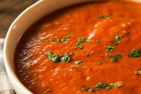 some tomato soup为什么不用复数
