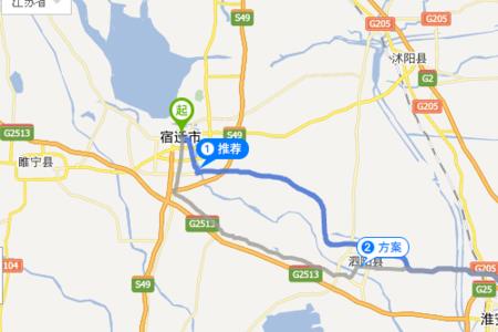 石家庄到淮安多少公里