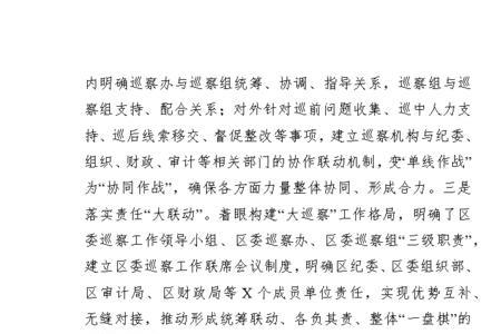 巡察报告常用描述词汇