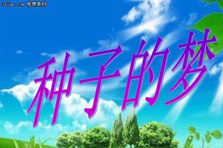 梦的种子的意思