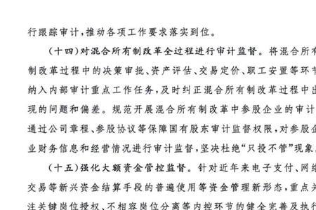 综合监督体系实施意见
