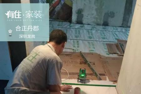 地砖刚铺完敲着是空的