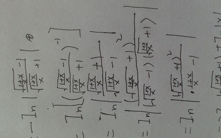 x怎么变成ln的形式