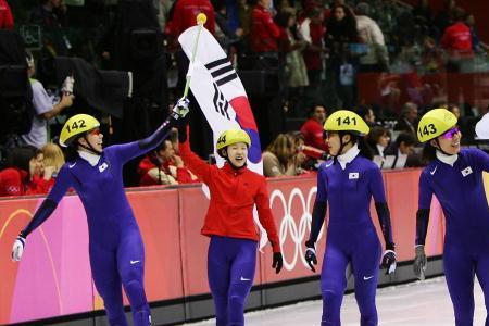 混合接力短道速滑几男几女