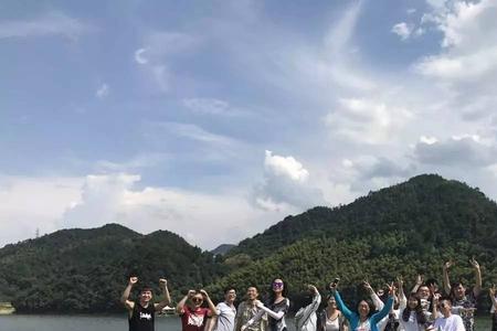 团建集体照口号