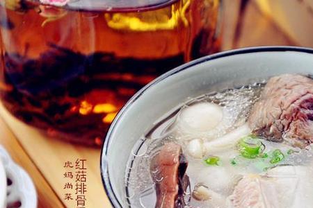 金线莲红菇炖排骨做法
