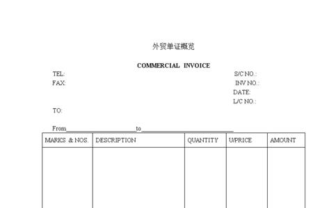fob出口时至少包括哪些单证