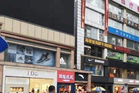 一条商业街有多少商铺