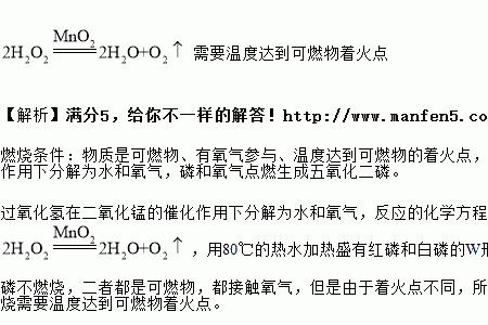 白磷燃烧的温度是多少
