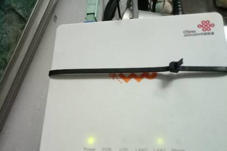 光猫上的pos红灯闪烁