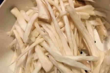杏鲍菇清洗方法