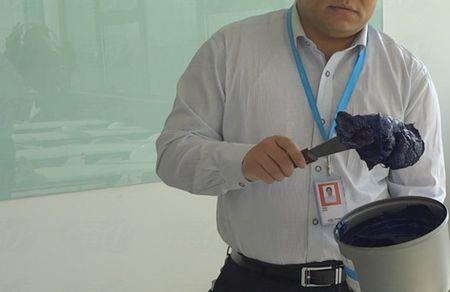 墨水为什么结成块
