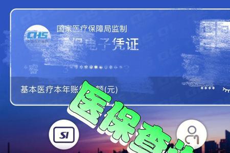怎么查杭州医保一般账户