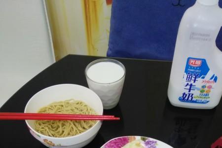 牛奶面线怎么做