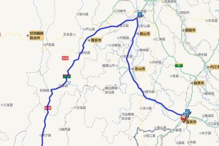 重庆到宜宾高速多少公里