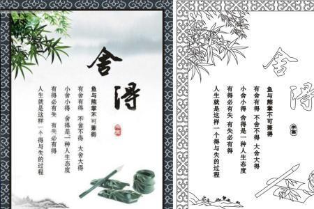 舍得像什么