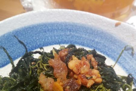 潮汕菠菜豆酱的做法
