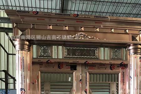 304不锈钢双开大门多少钱一平方