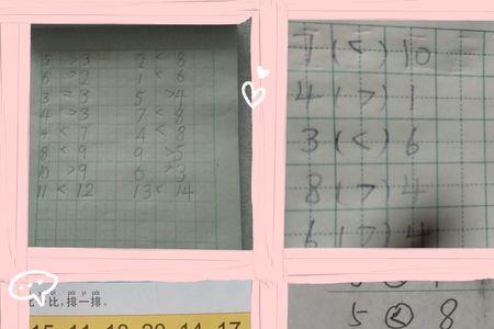 不等号怎么写