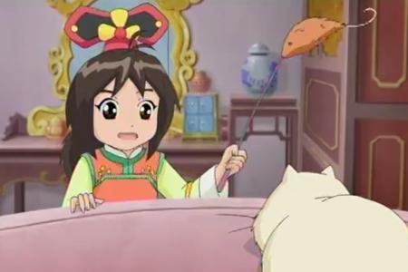 甜心格格简笔画