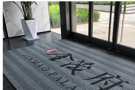 公司门口买什么颜色的地垫