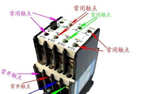 热保护器和交流接触器怎么接线