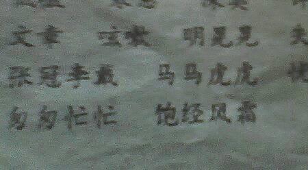 天棓四读音